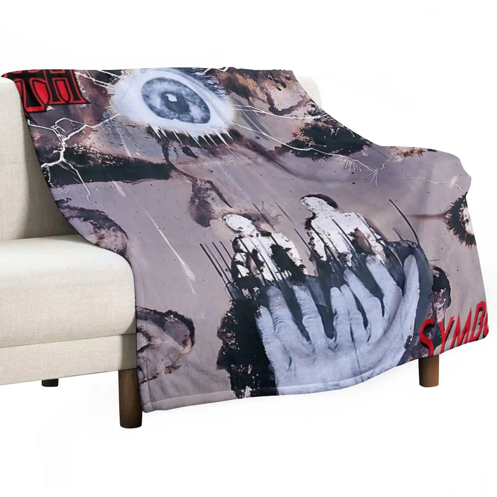 

Symbolic - Death Throw Blanket Softest Blanket manga Flannel Blanket Blankets For Sofas