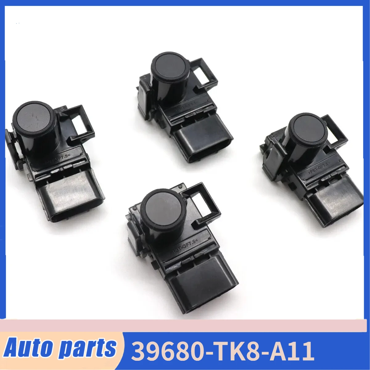 Black PDC Bumper Parking Sensor 39680-TK8-A11 4PCS For HONDA ODYSSEY 2011-2017 PILOT 2012-2015 39680TK8A11A4 39680TK8A11B4