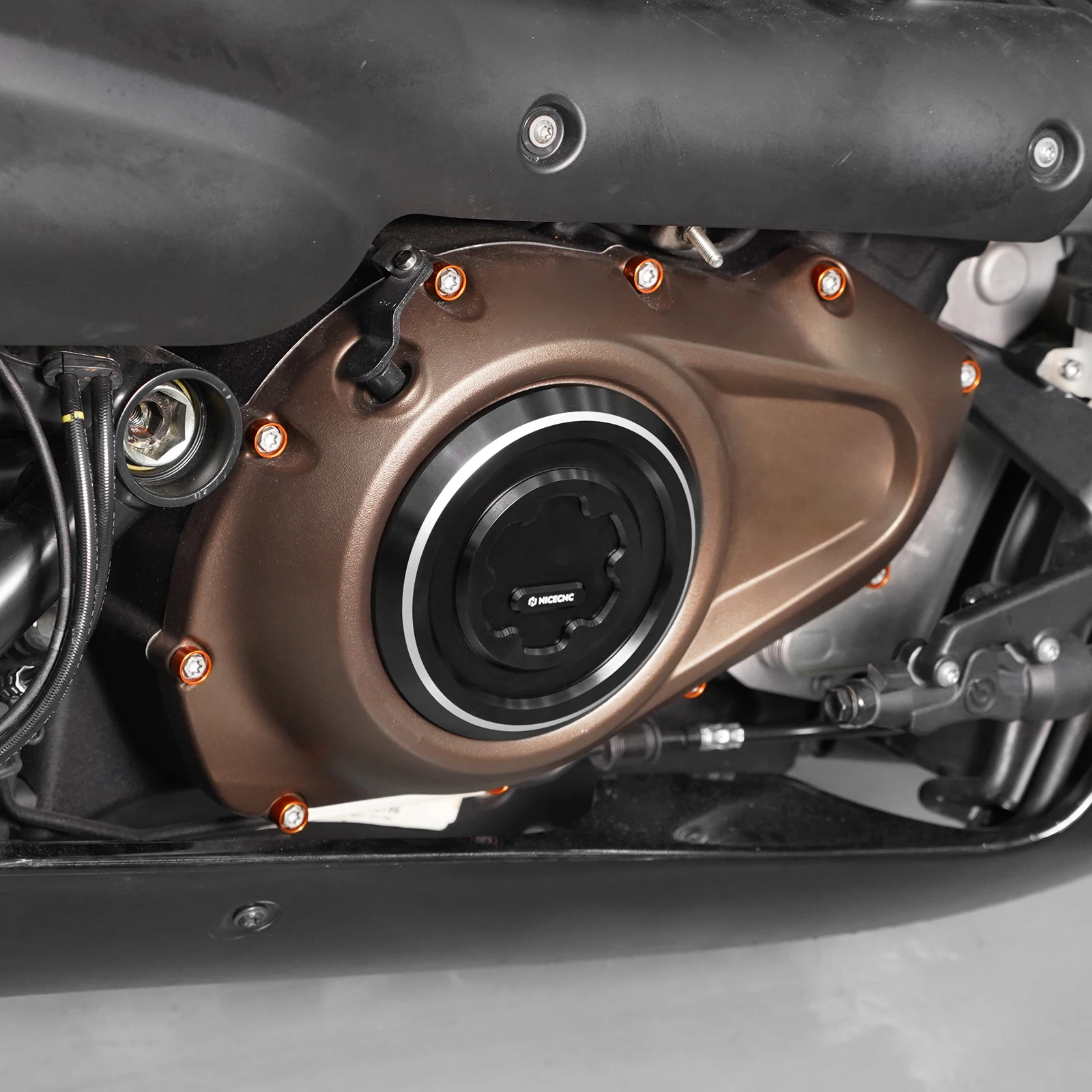 Für Harley Sportster S RH1250S 2021-2024 Seitliche Kupplungsabdeckung Lichtmaschinenabdeckung Pan America 1250 RA1250 Nightster RH975 2023-24 – Detail 7