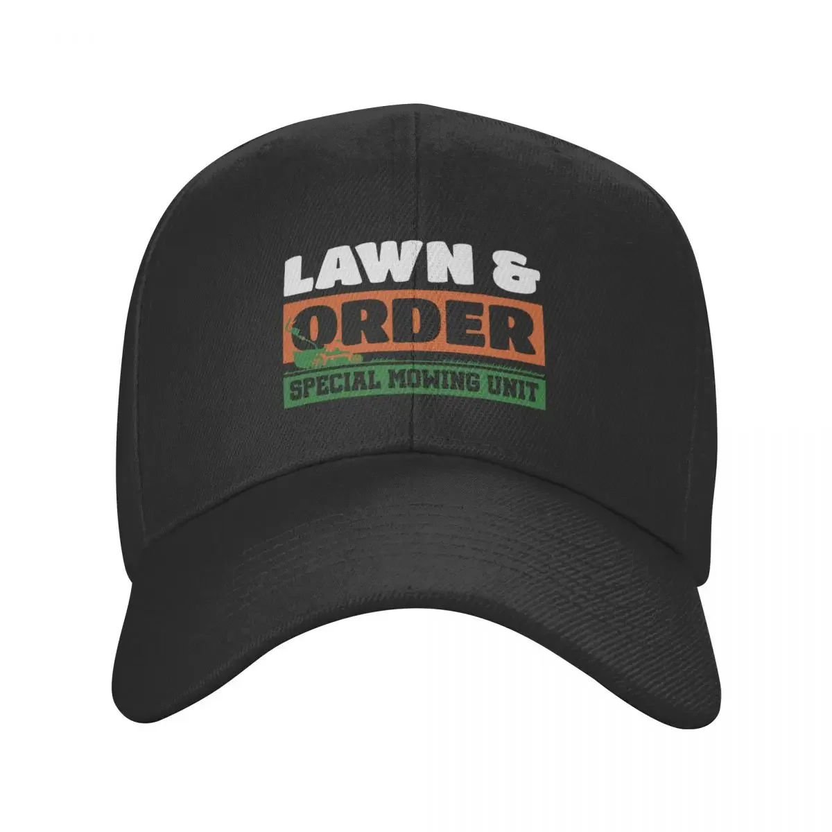 Funny Lawn Order Special Mowing Unit Baseball Cap Kids Hat New Hat Mountaineering Elegant Women's Hats Men's