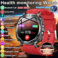 2025New Health Trackr Watch 7 Ultra SmartWatch ECG+PPG Uric Acid Blood Fat Blood Pressure Body analysis NFC Smartwatch Men Women