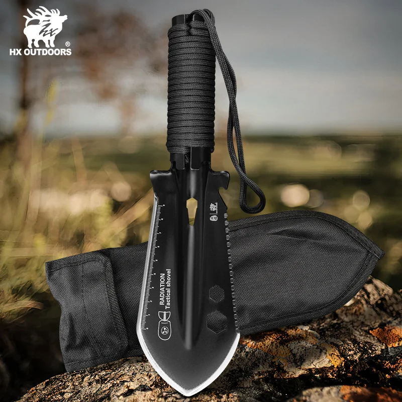 Coltello da Giardinaggio HX OUTDOORS 3CR13, Coltello per Scavare e Piantare, Attrezzi da Giardino