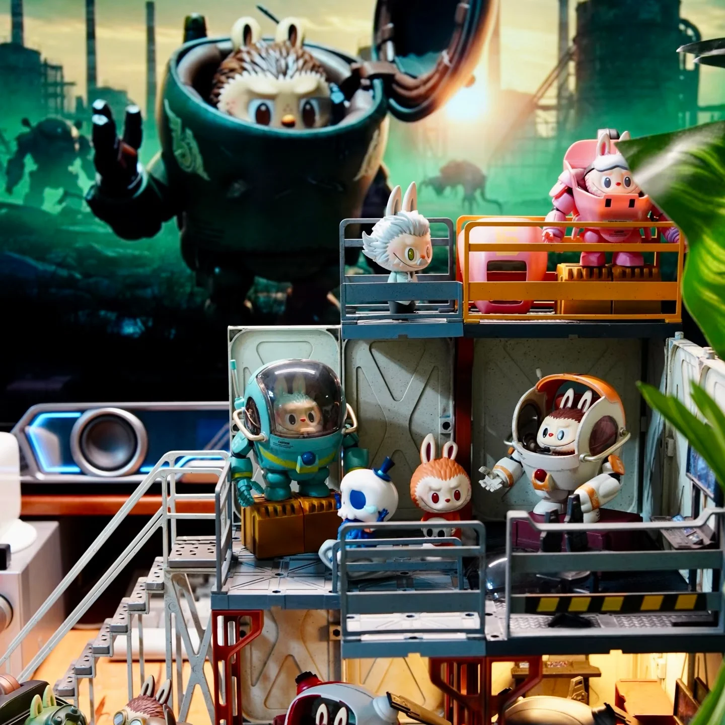 POP MART Labubu The Monsters X Kow Yokoyama Ma.K. Ornaments Figurines Home Decor Desktop Model Dolls Gilrs Gift - view 6