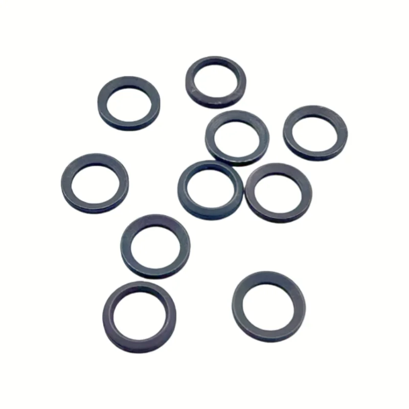 10 قطع من حشية مسطحة من الفولاذ الكربوني، حشية مانعة للتسرب 223/308، مناسبة لمواصفات الخيط من 1/2-28 و5/8-24 #6