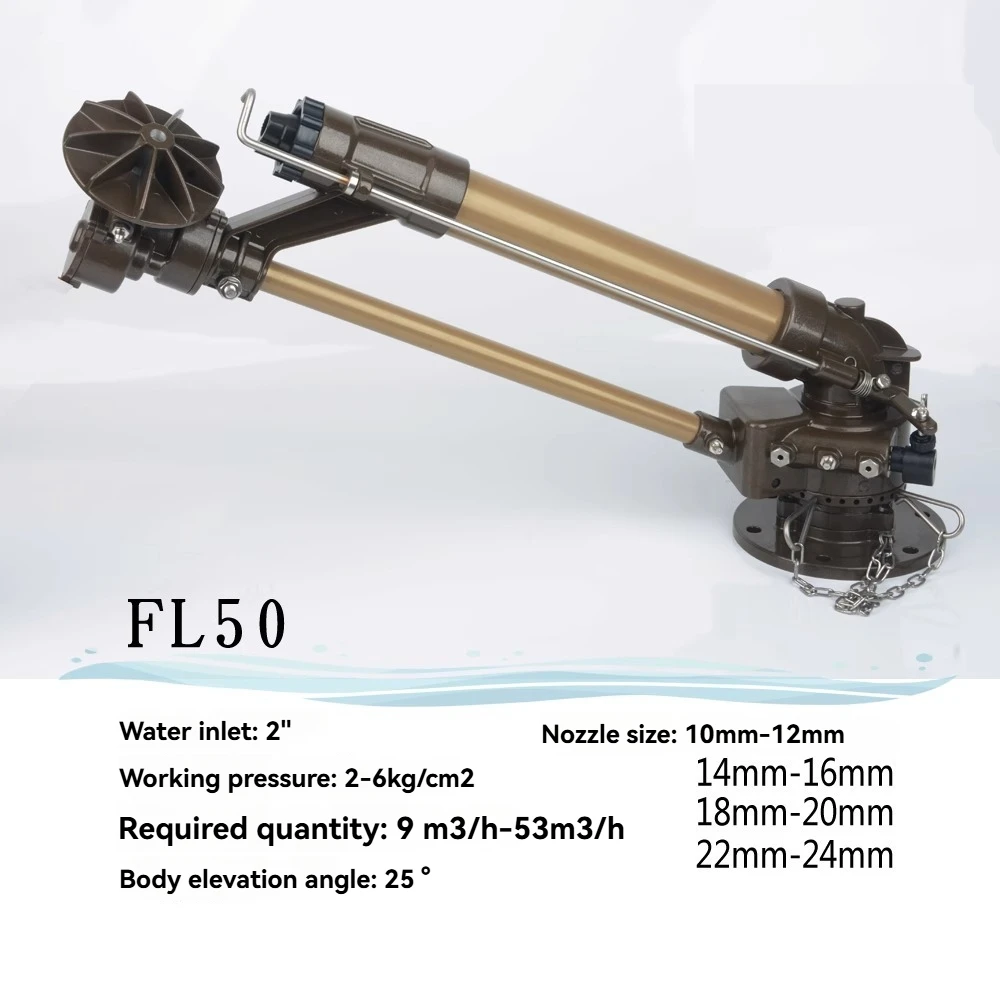 CRD atomizing automatic spray nozzles, turbine spray guns, agricultural irrigation equipment, dust suppression