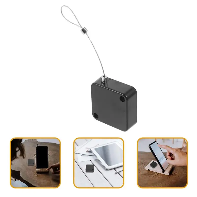 Anti-Theft Pull Box Display Supplies Anti-Theft And Anti-Lost Wire Pull Rope Automatic Retractable Reel Cable Lock Products