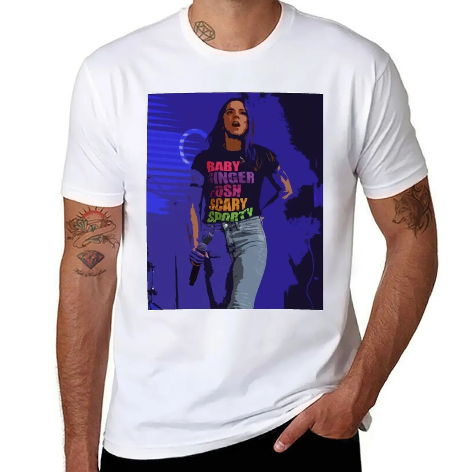 

Melanie C T-Shirt cotton t shirts man 100% man t shirt luxury T-Shirt