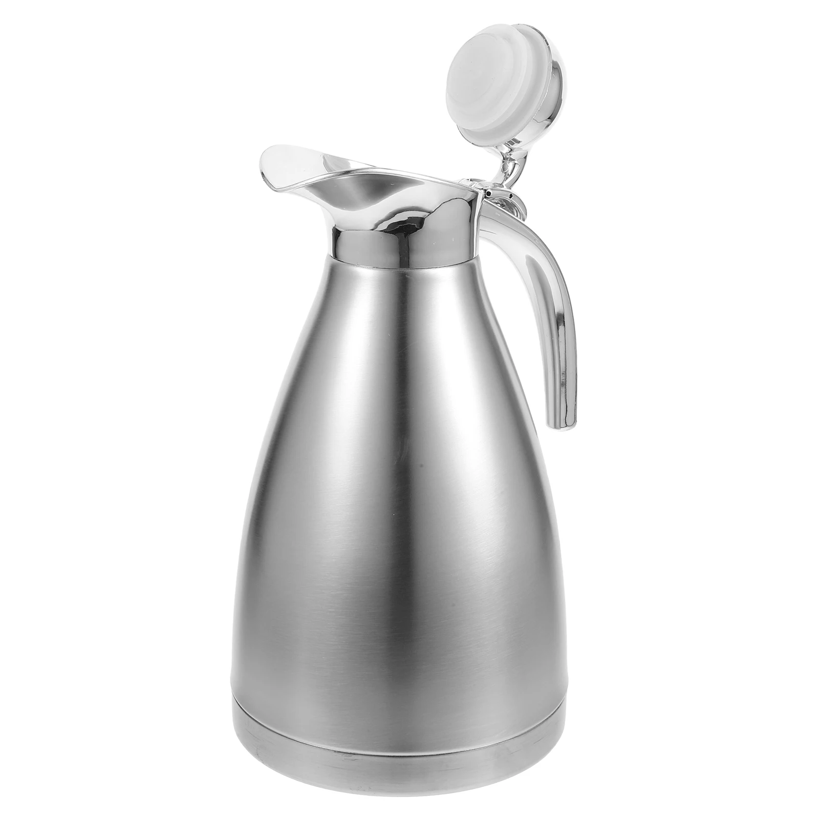 

Stainless Steel Cold Water Pot 1.5L Silver Large Capacity Insulated Bottle Leak-Proof For Home Office Travel Thermal