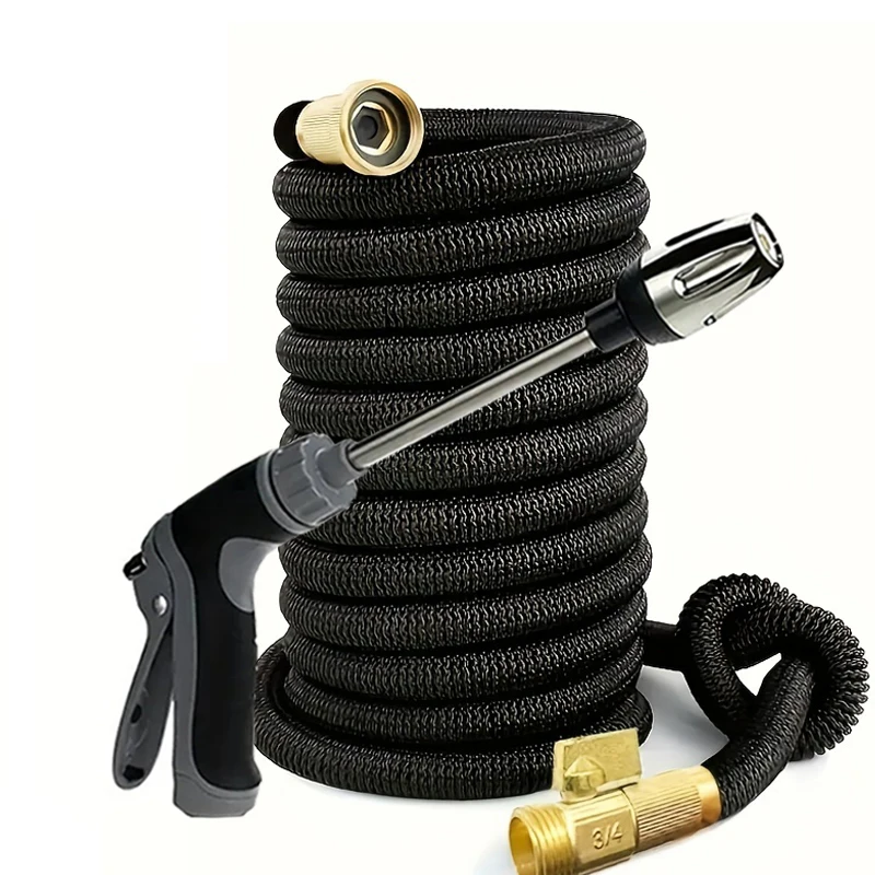 

Металлический соединитель Волшебный шланг Инструмент для чистки автомобиля высокого давления Выдвижной садовый шланг для орошения на ферме и мойки автомобилей