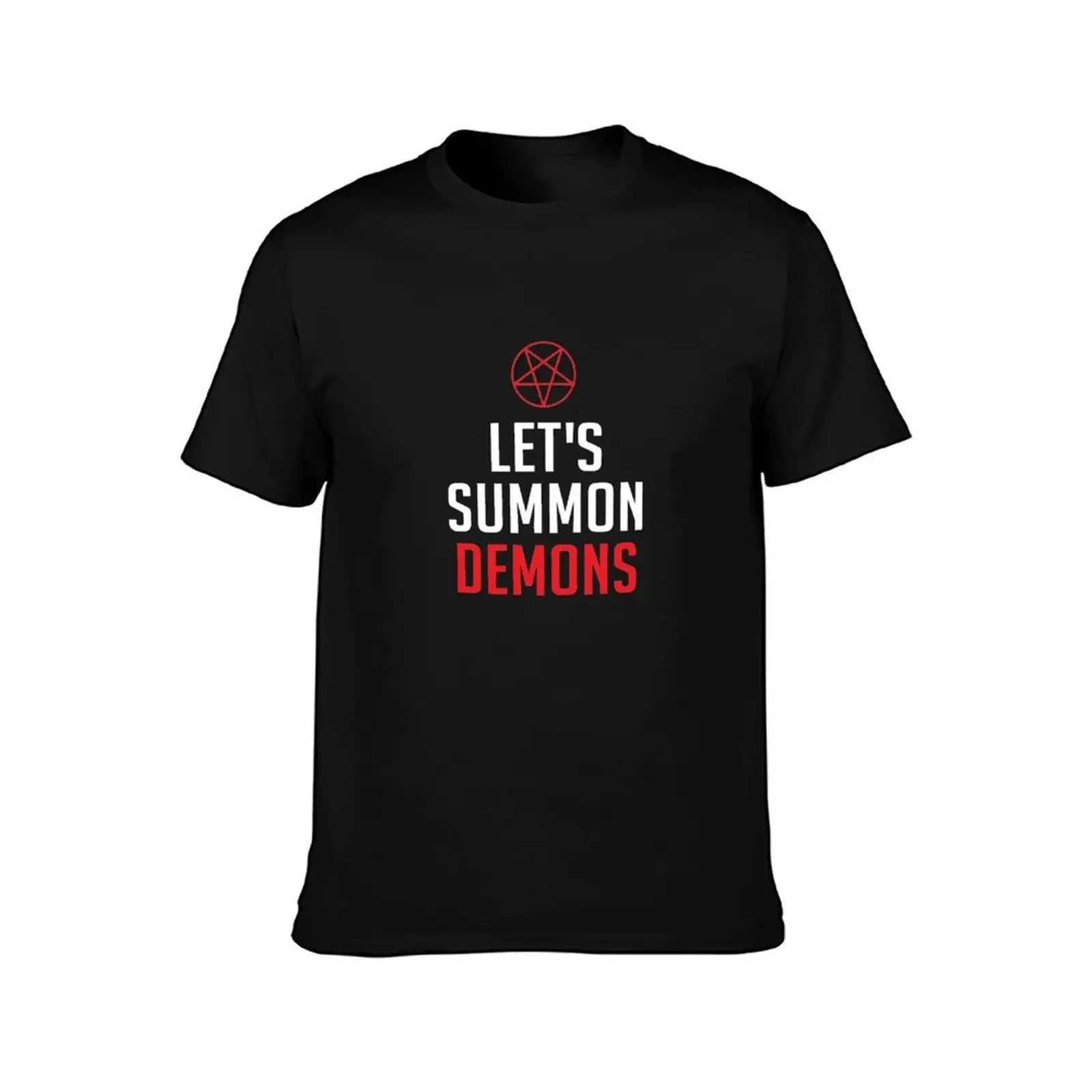 Let's Summon Demons T-Shirt anime t shirts customizeds t shirts for men