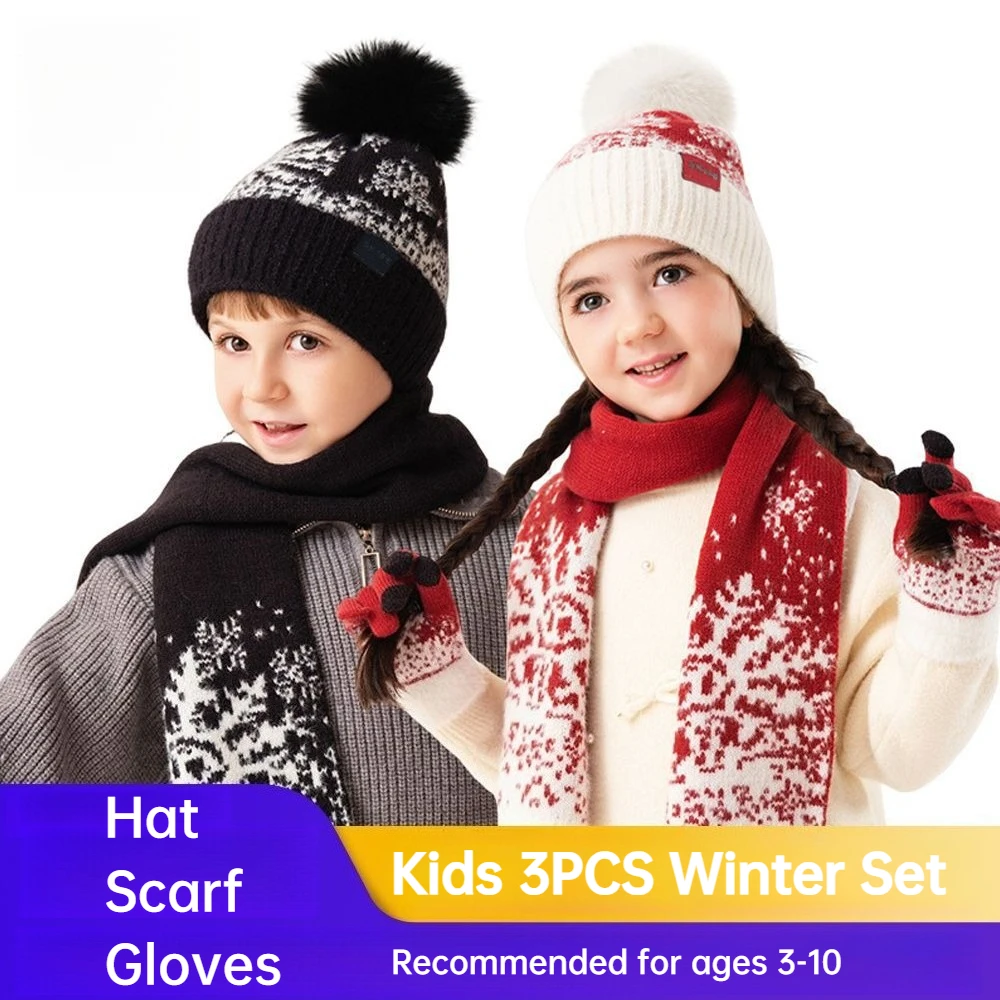 ensemble-bonnet-echarpe-et-gants-d'hiver-pour-enfants-bonnet-a-pompon-gants-compatibles-avec-les-ecrans-tactiles-longue-echarpe-accessoires-chauds-et-thermiques-pour-activites-de-plein-air-pour-garcons-et-filles