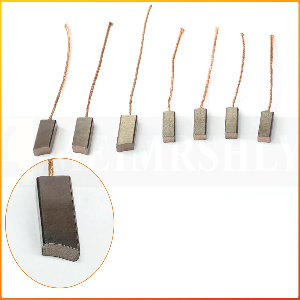 100 szt. Zestaw szczotek pierścieni ślizgowych alternatora MEIMRSHLY, zestaw naprawczy generatora 230090, zamiennik miedzianych pierścieni ślizgowych alternatora Valeo