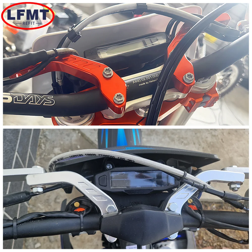 Motorcycle Handguard Support Bracket Mount 28mm Handlebar Guard Clamp For KTM Honda Husqvarna Yamaha Kawasaki Suzuki SHERCO Beta