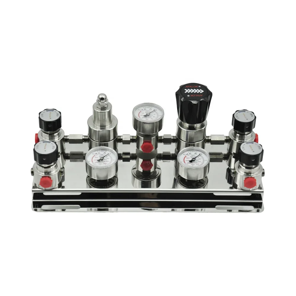 

DCOS11 series Semi-Automatic Changeover System High Temperature Pressure Regulator Diaphragm Valve for Toxic and Corrosive es