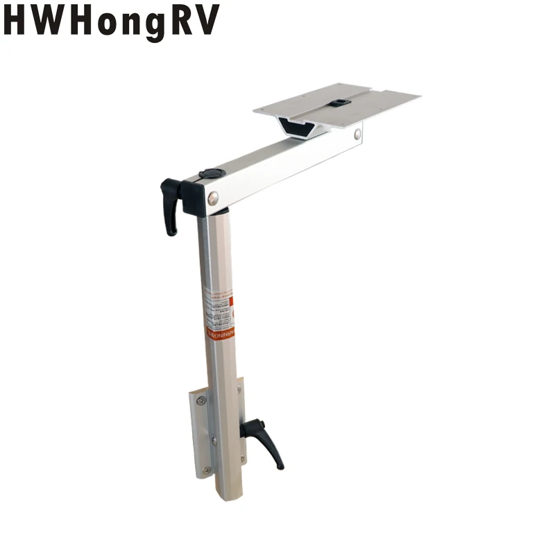 HWHongRV Height Adjustable Campervan Table Leg with swivel of table mount for the RV & Marine is made of Aluminum Alloy