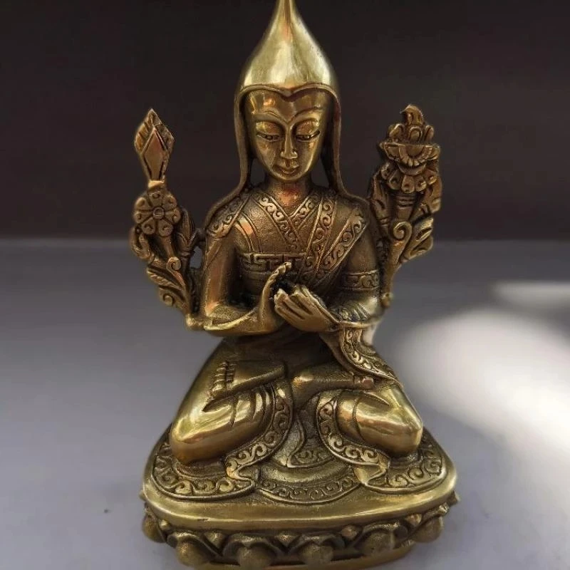 

China Old Tibet Tibetan Buddhism tara buddha statue Bodhisattva Copper statue