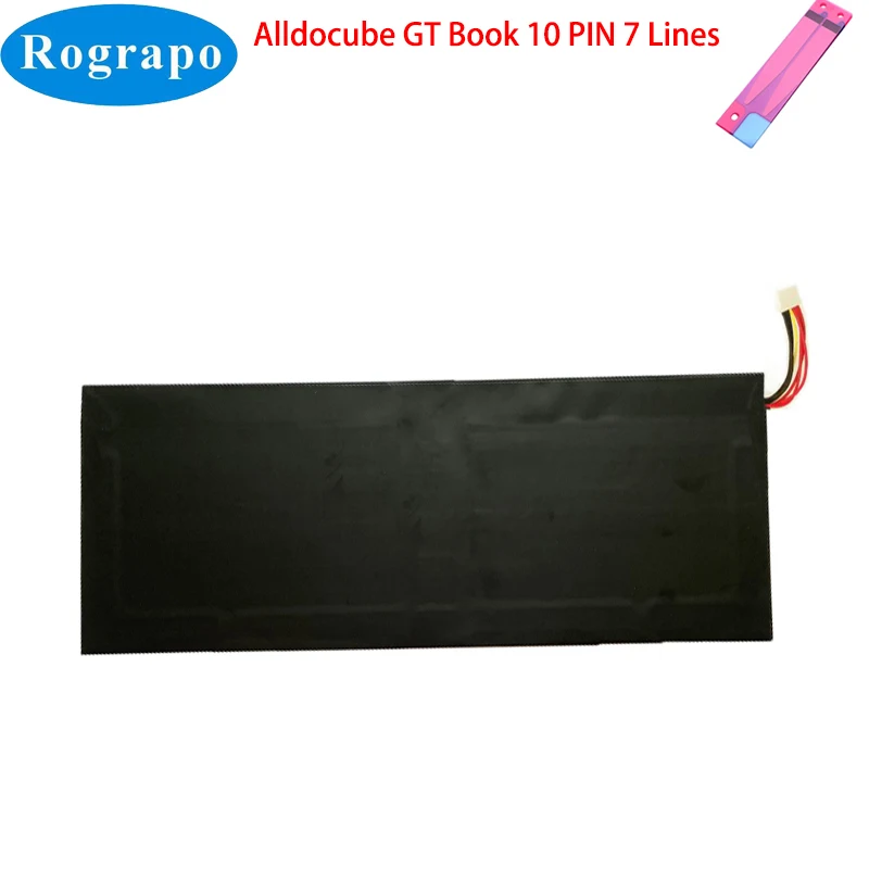 New 7.6v 5000mAh Cube Laptop Notebook Ultraslim Battery For Alldocube GT Book 38Wh 7 Wire Plug