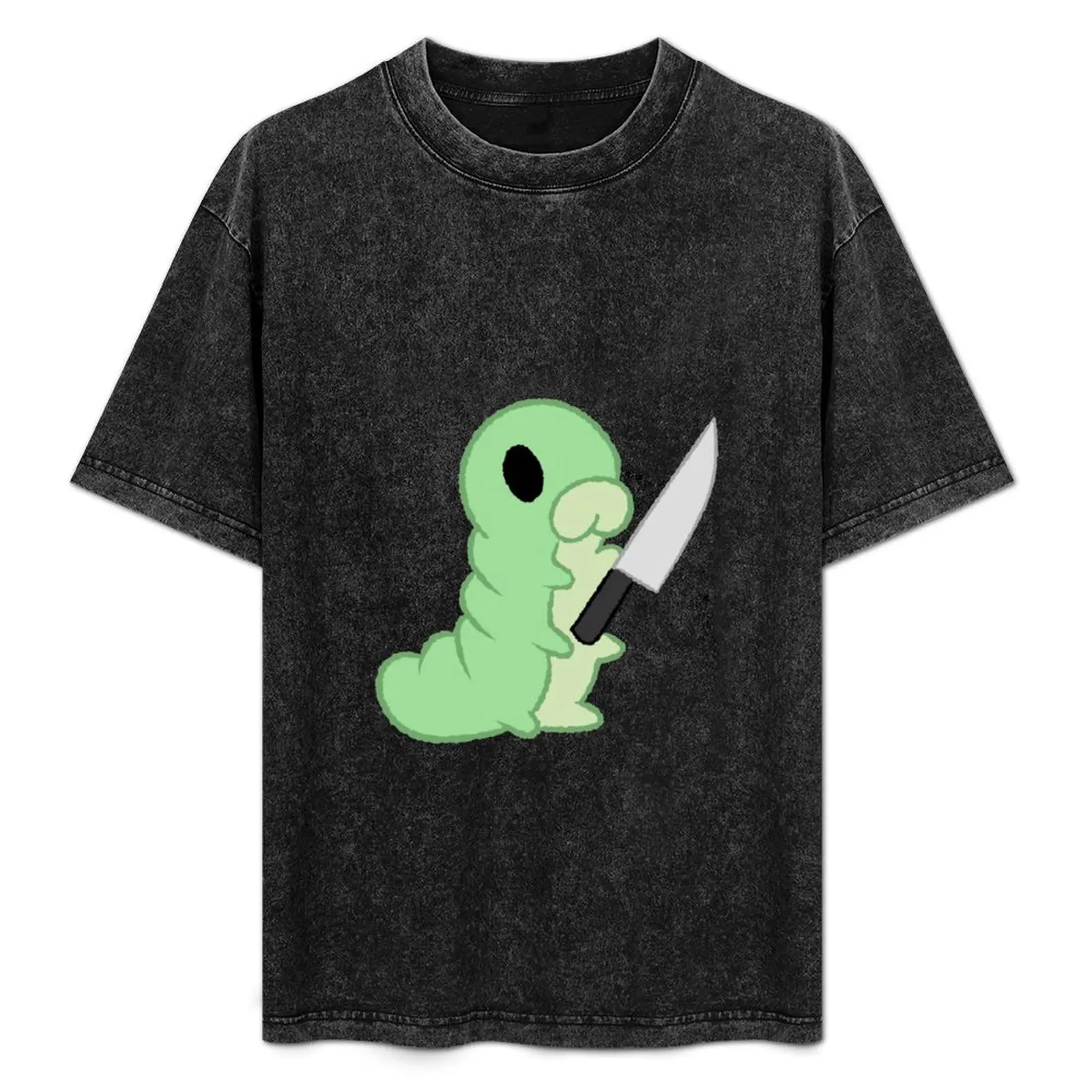 

Hollow Knight Grub With a Knife T-Shirt Large Size Casual Tee Shirt