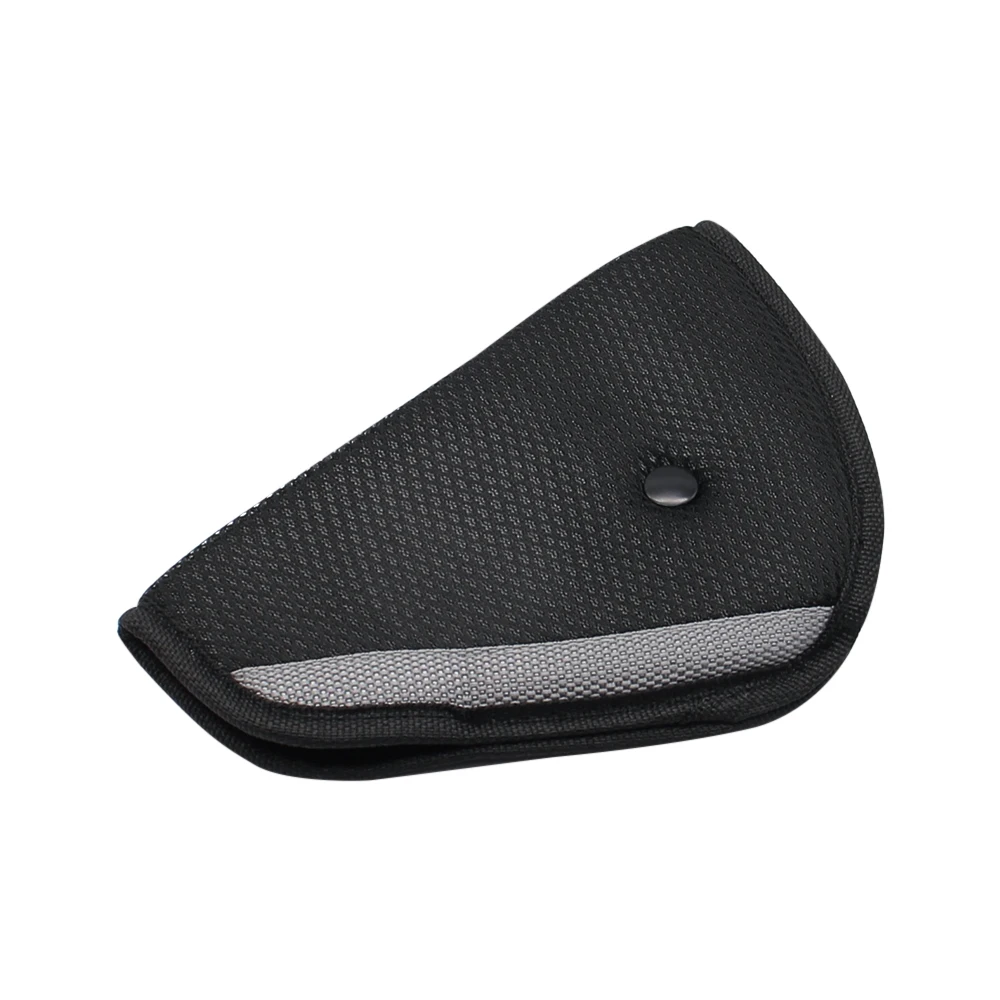 hot Universal Car Safe Fit Seat Belt Sturdy Adjuster Car Safety Belt Adjust Device Triangle Baby Child Protection Baby Safety