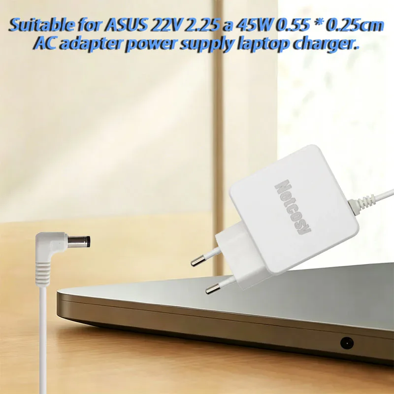 22V 2,25A 45W 5,5*2,5mm AC Adapter Netzteil Laptop Ladegerät Für Asus X555L X555LA X555LB X555LF X555LJ X555U F555U