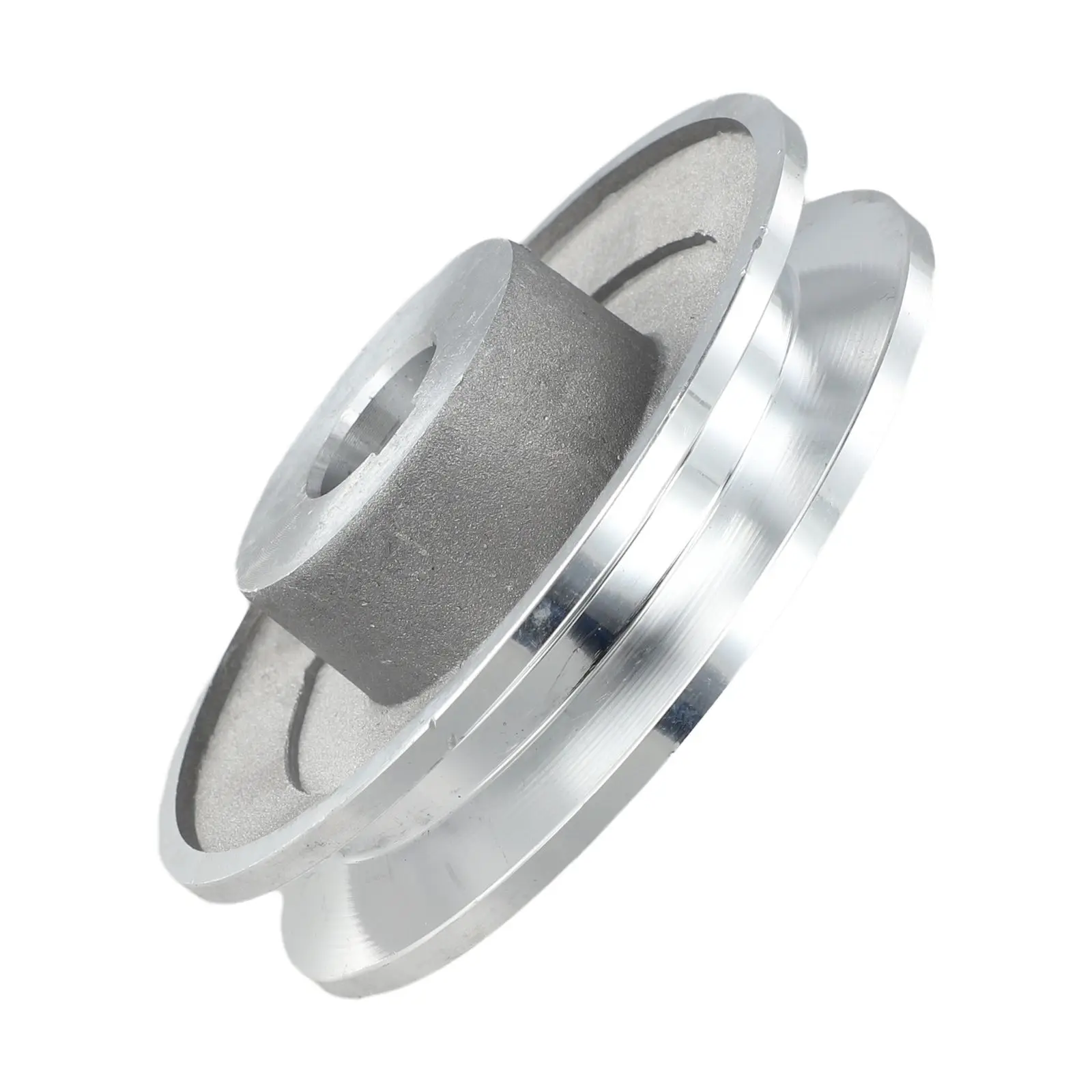 

A-Type Pulley Aluminum Motor Pulley 100mm Diameter 19mm Inner Diameter Belt Groove Width 13mm For Air Compressors