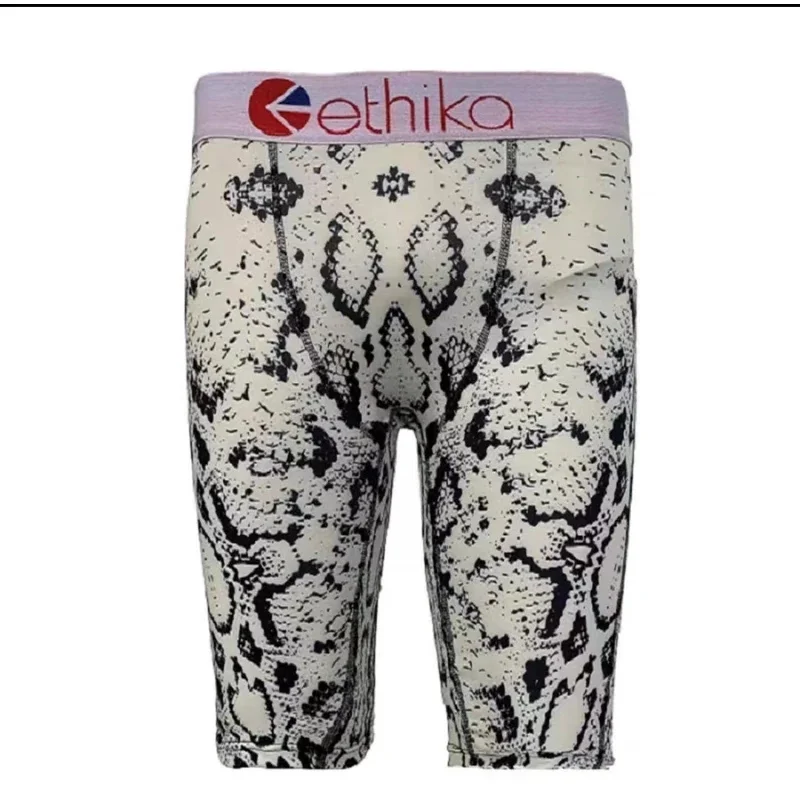 ETHIKA Sexy Fashion Print Men Underwear Boxer Cueca Male Panties Lingerie Man Underpants Panty Boxers Briefs Mens Shorts S-XXXL