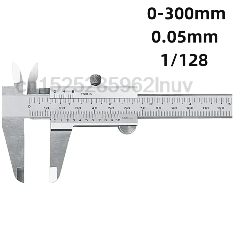 CNC Calipers 530-104 Measuring Vernier Caliper 6in 150mm 200mm 300mm 0.05mm .001in Stainless Steel Tool Scale Gauge