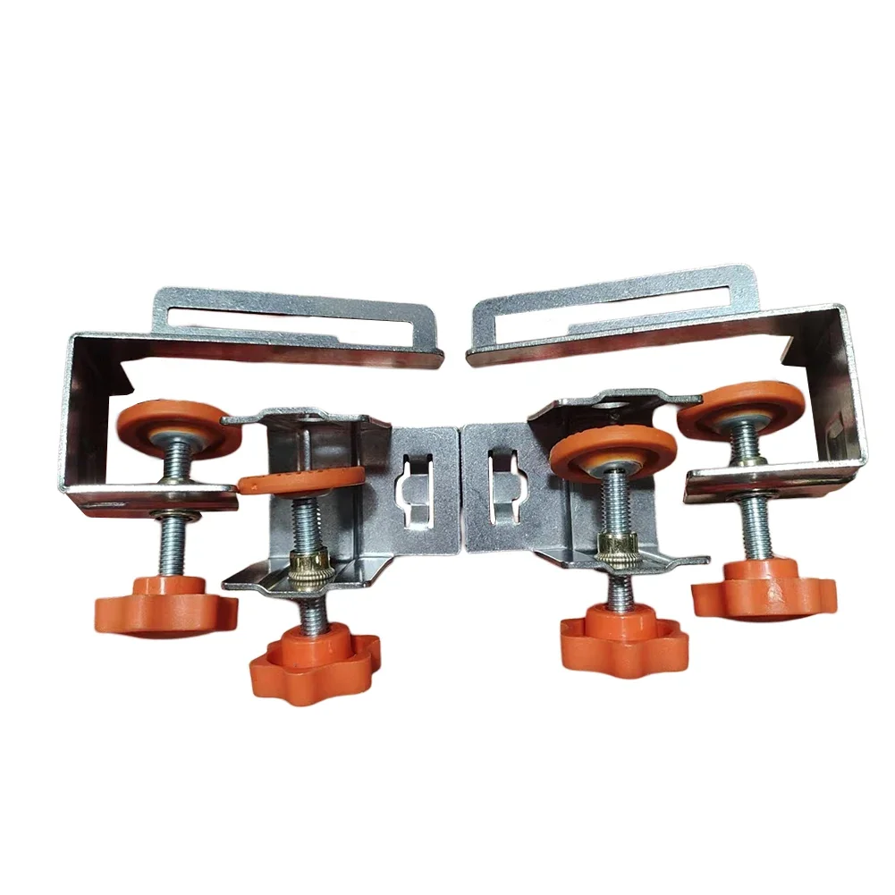 

2pcs Drawer Panel Installation Clip Adjustable Panel Fixing Tool Cabinet Door Panel Mounting Jig Side-mounted Drawer Clamps