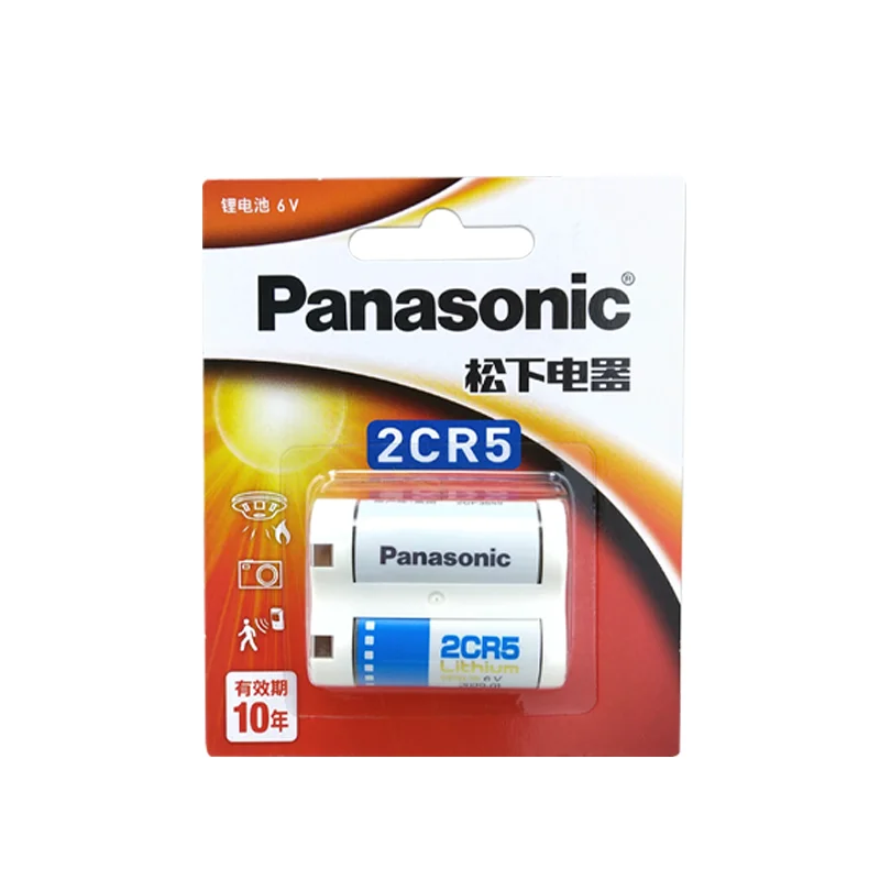 Batteria al litio Panasonic 2 cr5 6v adatta per meter di Gas elettricità meter Fuji Polaroid Camera Canon EOS5 50 55 650 Nikon