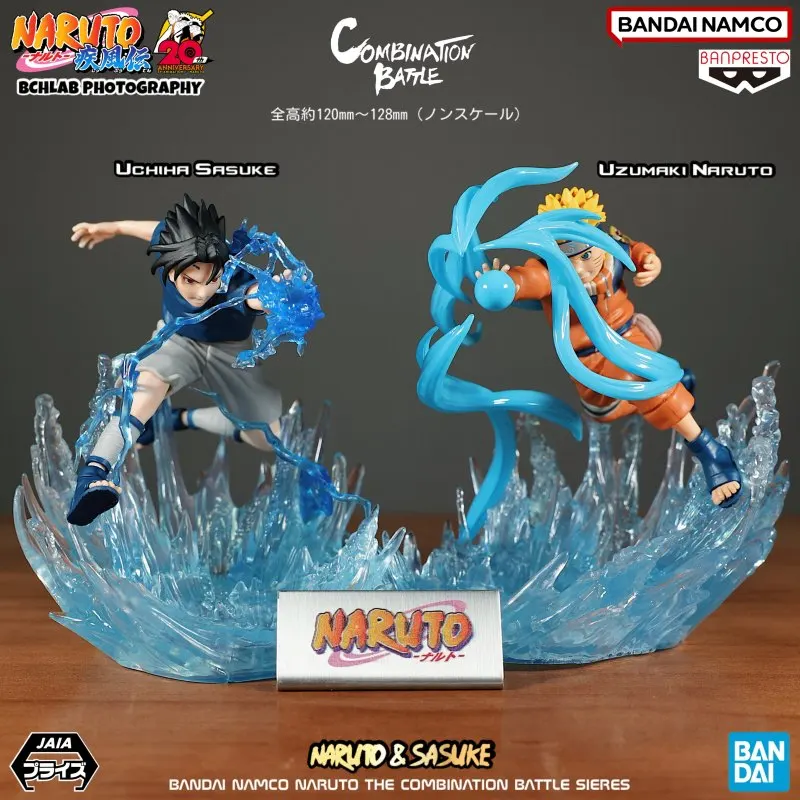 

Новинка в наличии Bandai Naruto, мемориальная сага Саске, фигурка, модель, орнамент, анимация, периферийный подарок