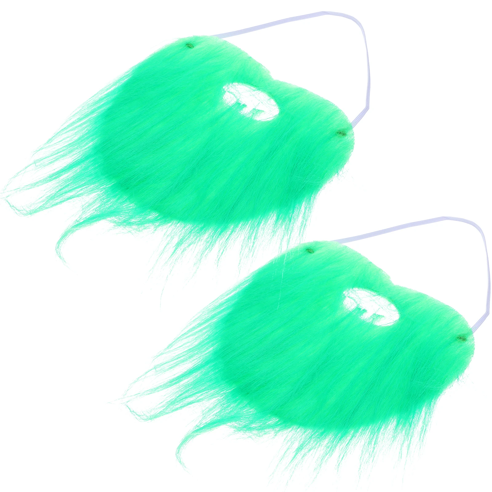 

2Pcs Decoration Costumes Comb Realistic False Cosplay Patrick's Day Lint Creative Stage Irish Faux Party