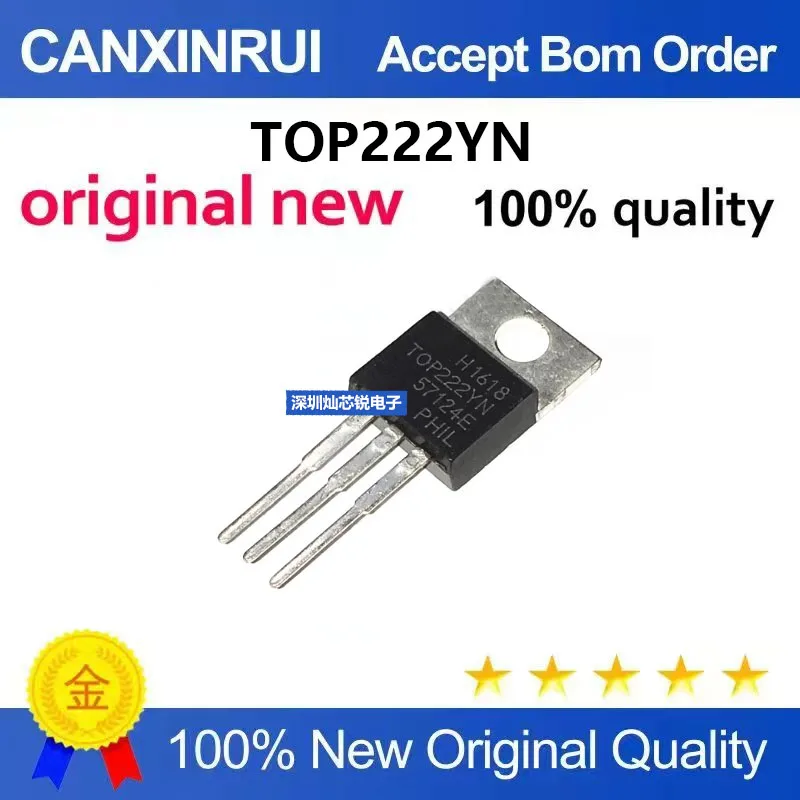 (5-100pieces)Brand new original TOP222Y TOP222YN TO-220 power management chip