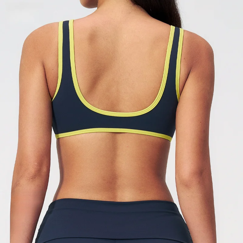 Yoga Bra Women Underwear With Beauty Back Shockproof Crop Top Outerwear Quick-Dry Push Up Running Fitness Sexy Outfits Yoga Top