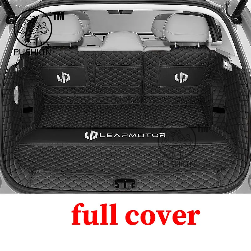 Für Leapmotor B10 2025 2026 Auto Boot Matte Hinten Stamm Liner Fracht Leder Boden Teppich Tablett Schutz Zubehör Matten