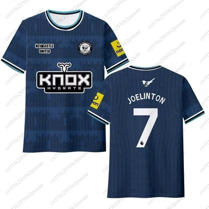 2026 New 3D Printed Football Jersey Breathable Quick Drying Sportswear Sports Shirt FamilyMatching Home Street Wear Y2K Style