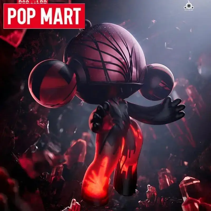 

POP MART MEGA SKULLPANDA 400% Red Crystal Series Cute Toy Doll Blind Box Guess Toys Ornament Figurines Home Decor Mystery Box