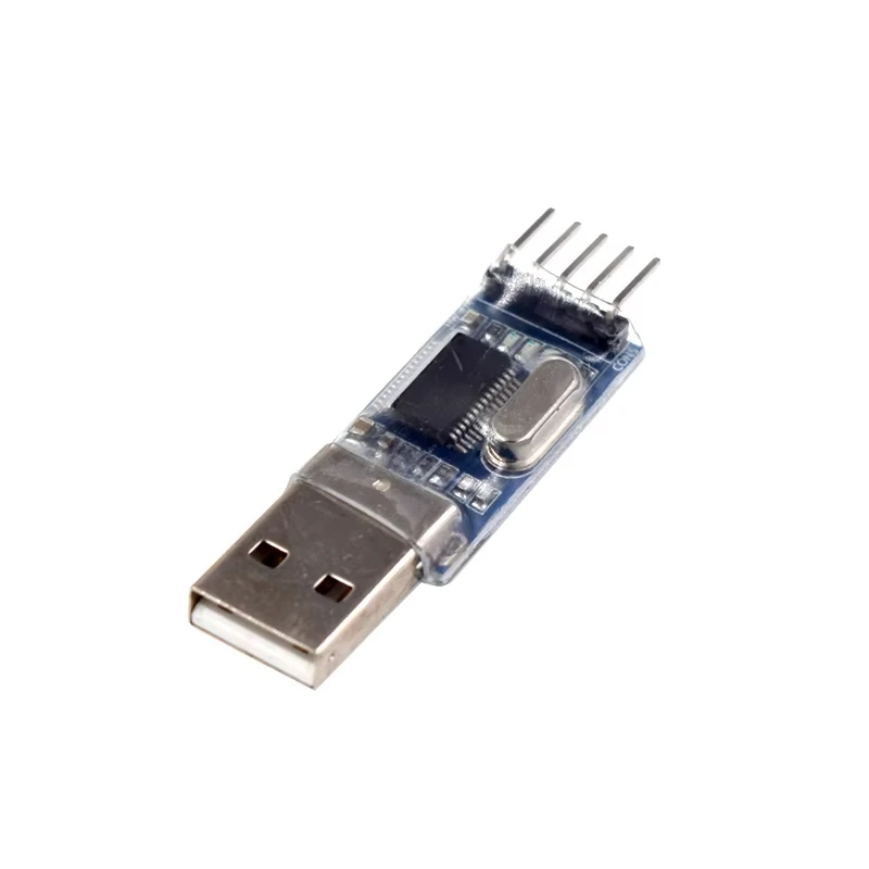 PL2303 USB RS232 TTL Converter อะแดปเตอร์โมดูล DC 3.3V 5V PL2303HX ไมโครคอนโทรลเลอร์ STC แปรงเครื่อง Board 1/2pcs