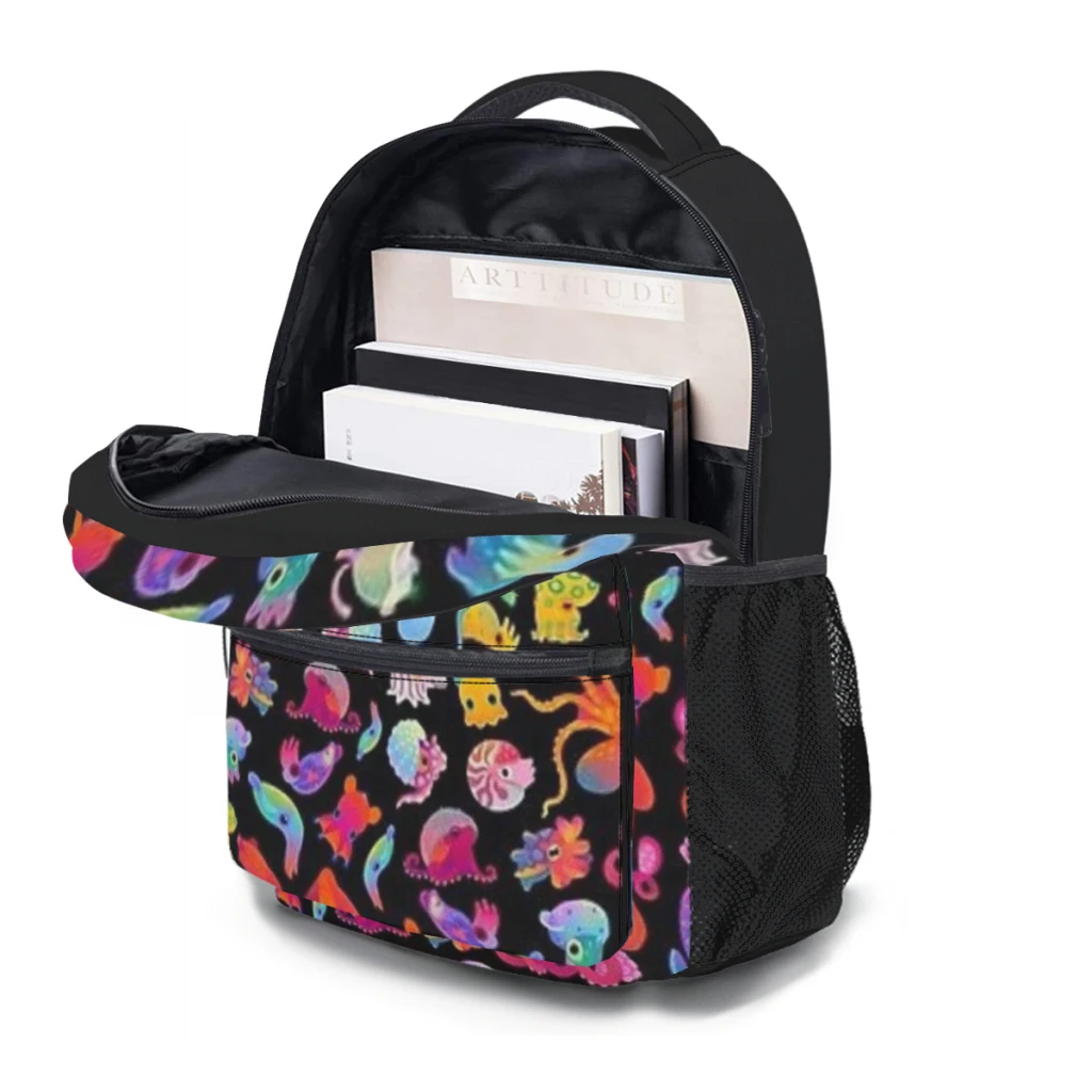 Céphalopode-Sac à Dos d'Université Étanche de Grande Capacité pour Fille, Cartable pour Ordinateur Portable, 17 Pouces, Nouvelle Collection ﻿ ﻿