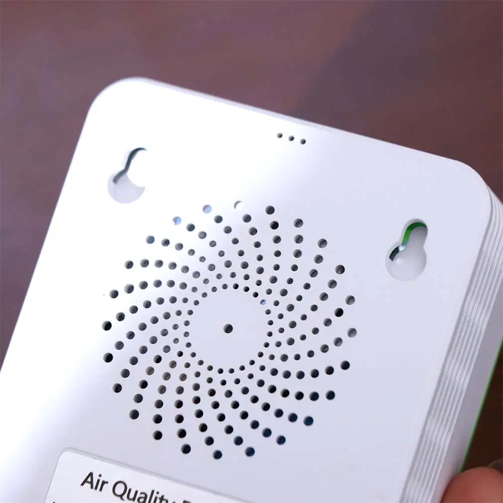 6 in 1 Air Quality Monitor Automatic Display High Sensitivity Air Detector Large Screen Real Time Monitoring