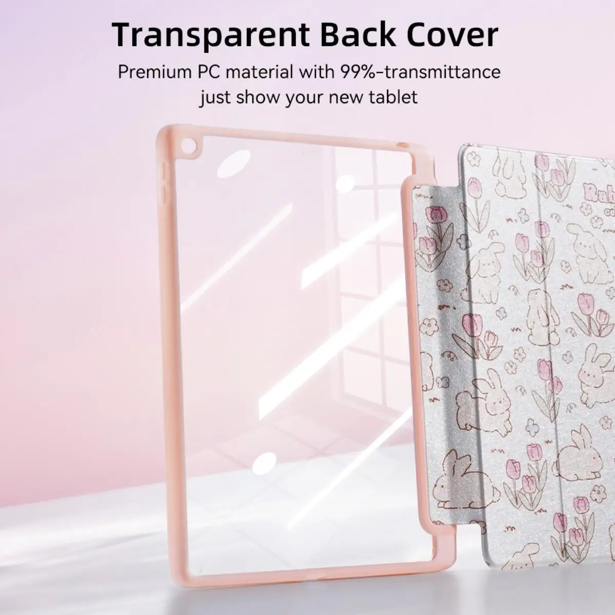 Transparent Case For iPad Air 11 13 M2 M3 M4 2026 Pro 13/11 M4 for iPad 10/11th(A16) 10.9 Air 4/5 7/8/9th 10.2 9.7 Mini 6 7 Case