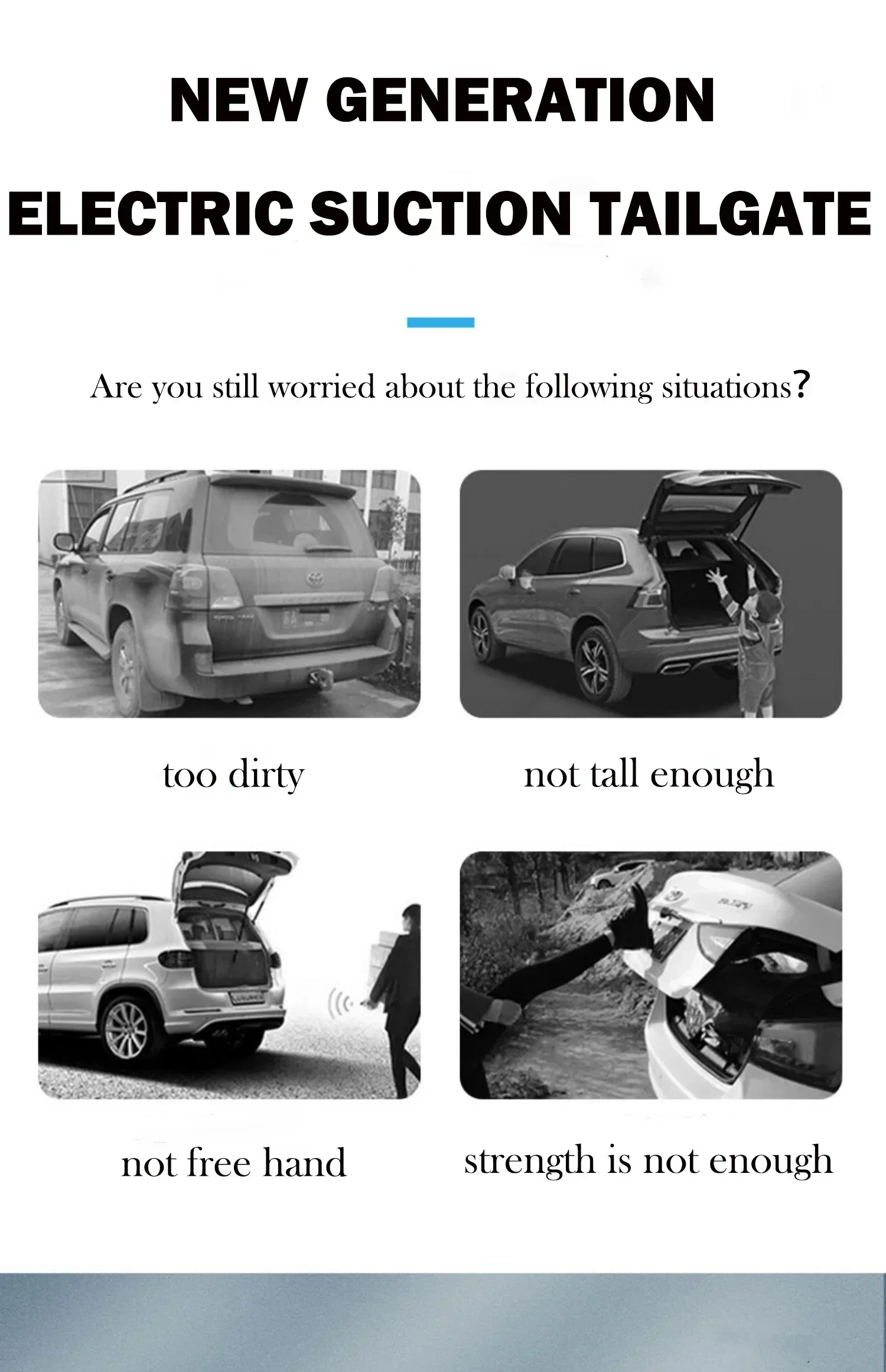 Electric Tailgate Lift For Buick Lacrosse 2023 Auto Rear Door Tail Gate Lift Automatic Trunk Opener