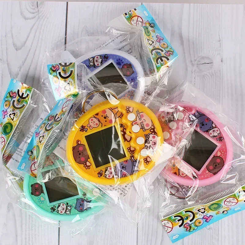 สัตว์เลี้ยงอิเล็กทรอนิกส์เกมของเล่นเสมือน Tamagotchi Original สัตว์ดิจิตอลของเล่นสําหรับเด็ก Pixel เกมหน้าจอเครื่องของเล่นเด็ก