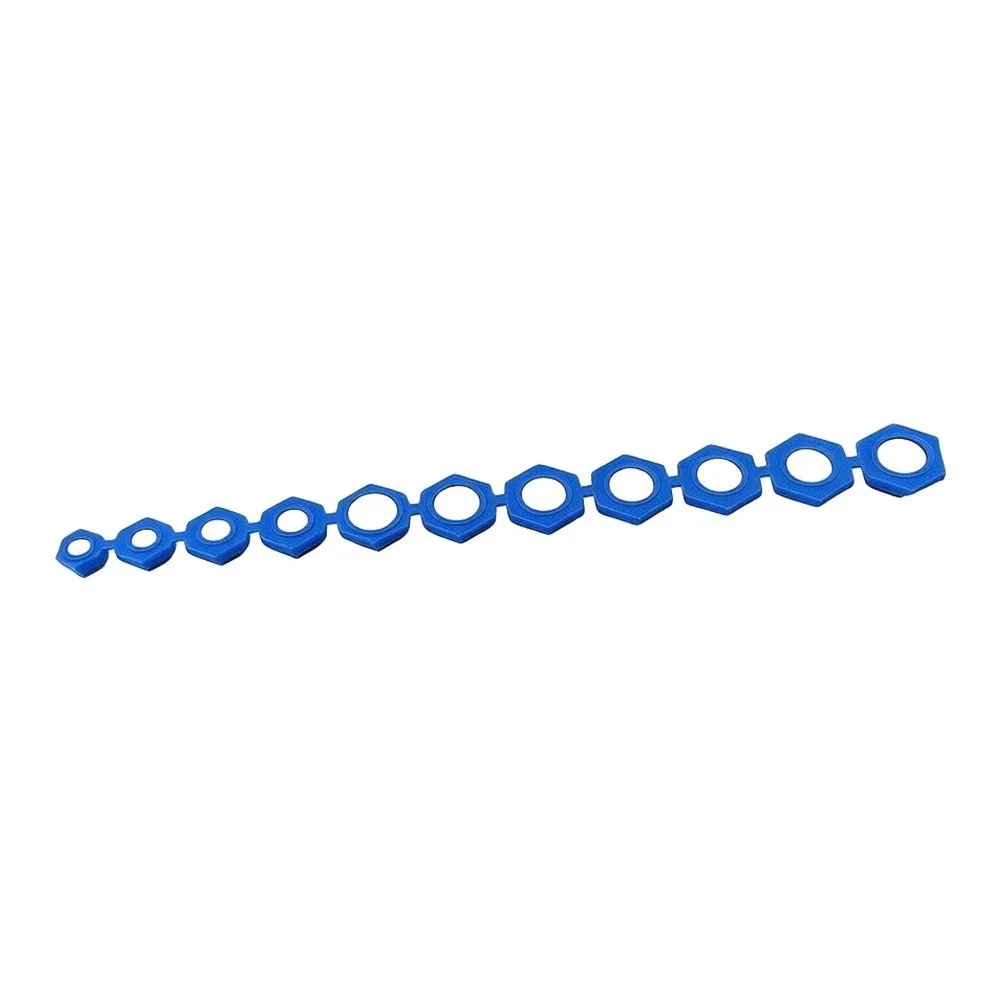 Magnetic Socket Insertion Tool Kit 2 Piece with Clear Size Markings for 5/16 to 7/8 Inch and 8 to 19 mm Socket Compatibility