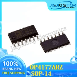 Chip amplificador de 5 piezas OP4177, OP4177A, OP4177AR, OP4177ARZ Quad, 100% nuevo, Original, electrónica SOP-14