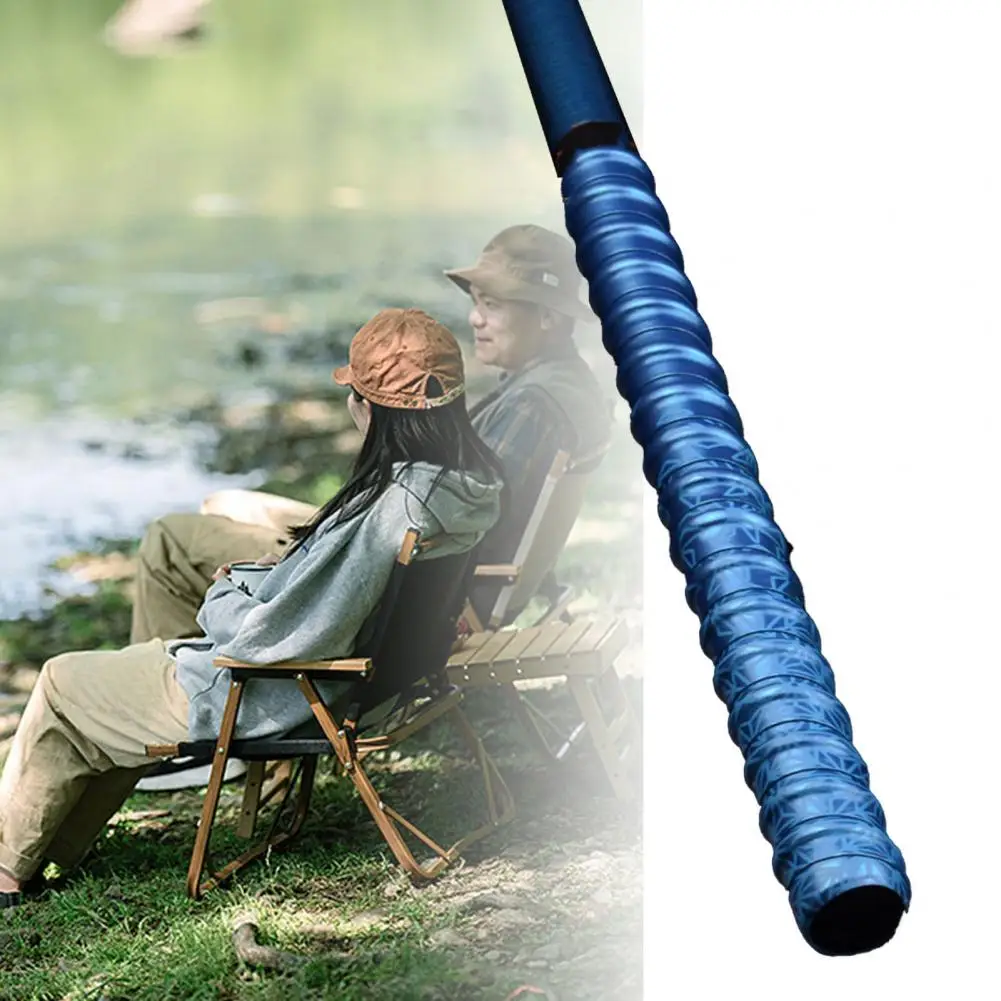 Fishing Rod Grip  Lengthened   Fishing Pole Wrap Gradient Color Fishing Rod Grip