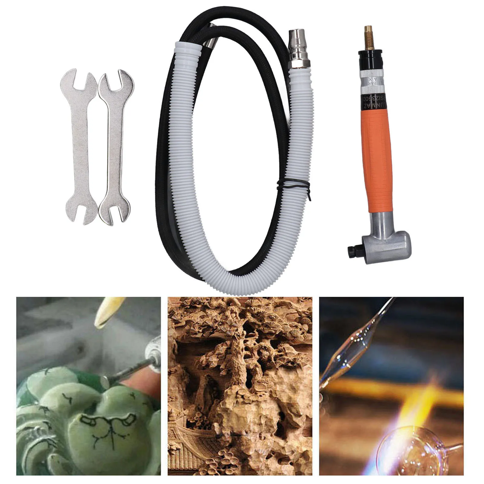 

Pneumatic Pen Grinder,Right Angle Pneumatic Pen Die Grinder High Speed Excellent Transmission Performance Air Pencil Die Grinder