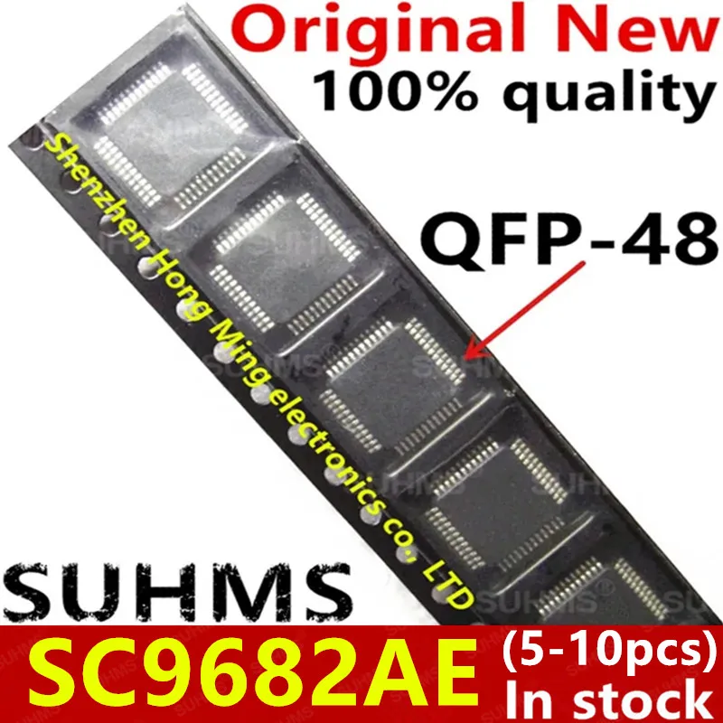 (5-10piece)100% 새로운 SC9682AE QFP-48 칩셋