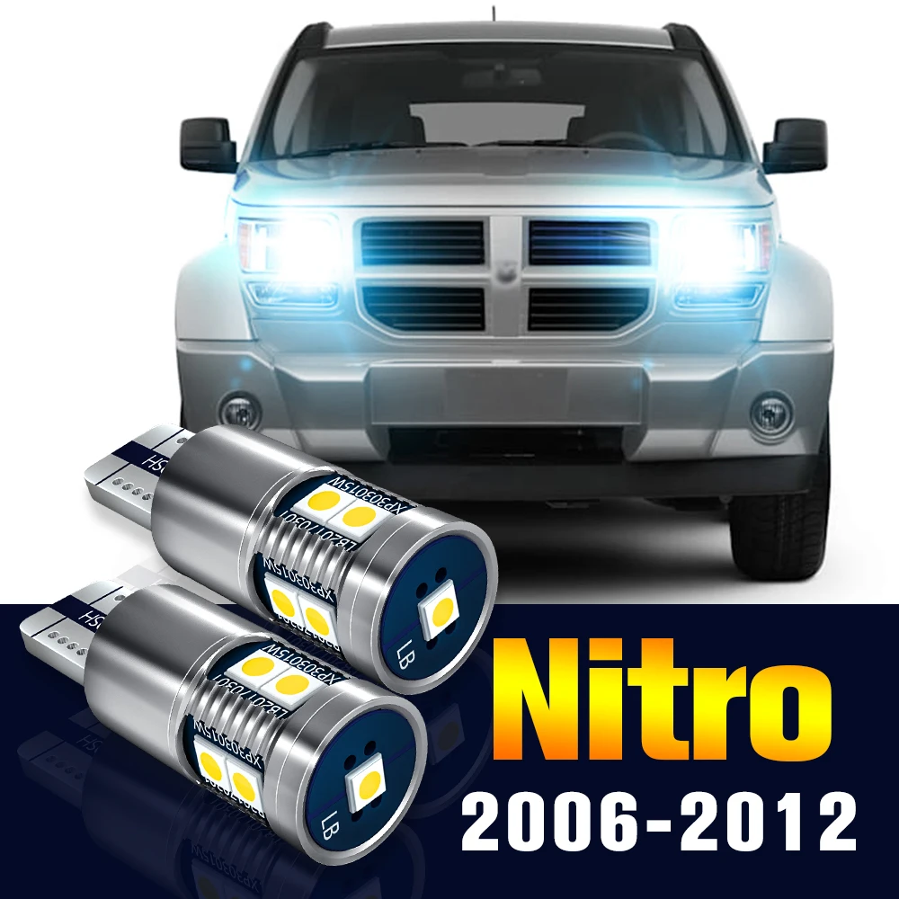 

2pcs LED Clearance Light Bulb Parking Lamp For Dodge Nitro 2006-2012 2007 2008 2009 2010 2011 Accessories