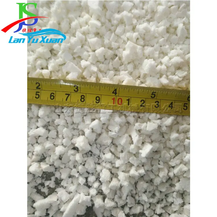 Plastic Woven Bag Slow Rebound Sponge Filling Sea Small Pearl Cotton Latex Sponge Particle Forming Machine