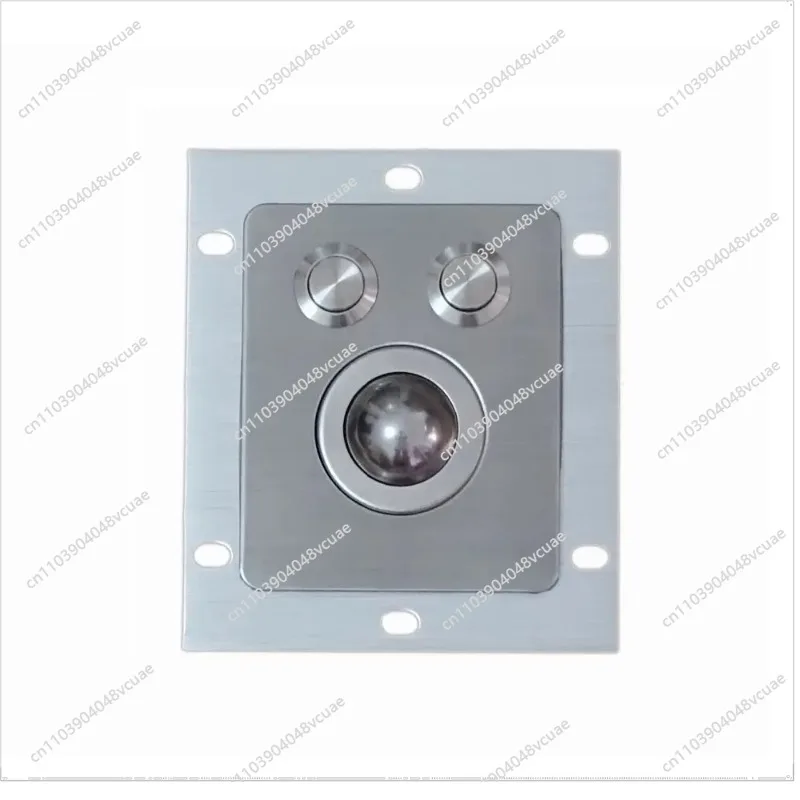 

For IP67 Sealed Optical Laser 800dpi Resolution Rain Resistant /Waterproof 25mm Stainless Steel Metal Trackball+2 Mouse Button